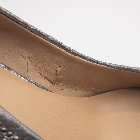 INC International Concepts Pumps Metallic Silver Size 10 Elegant - Picture 7 of 10